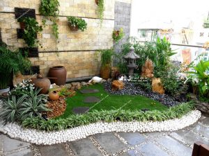 tieu canh ban cong chung cu